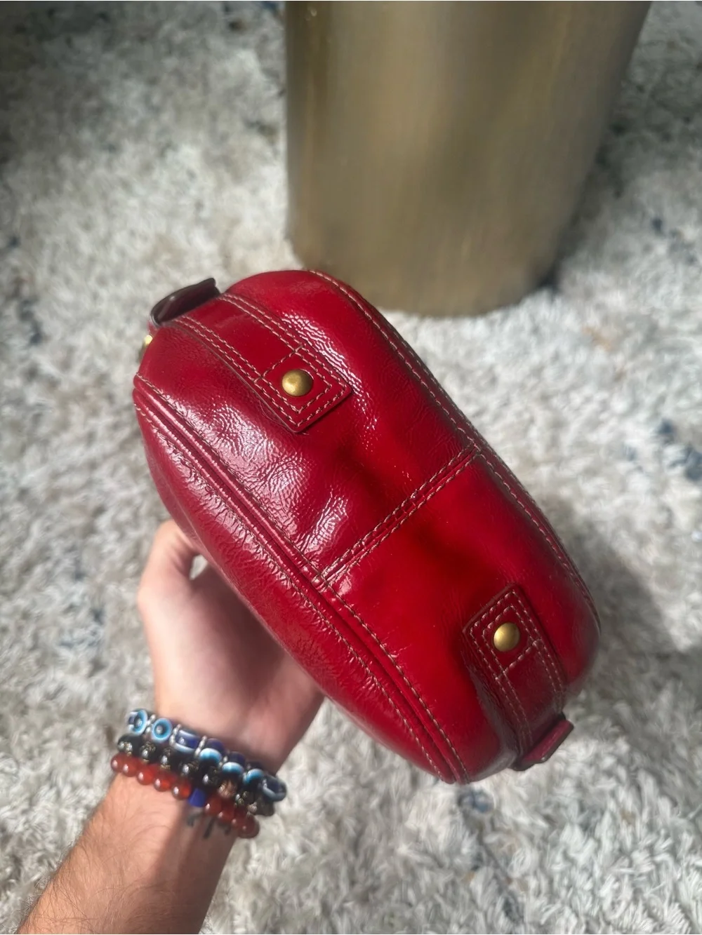 COACH 2008 RED MINI ZOE